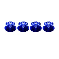 RCparts Traxxas 17mm Covered Wheel Nut Blue (4Pcs)