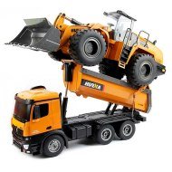 Huina 1573 Rc Tipper/Dump Truck 2.4G 10Ch With Die Cast