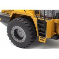 Retrobagger Bulldozer Metallisch Gelb Huina 1/14 2.4Ghz
