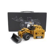 Retrobagger Bulldozer Metallisch Gelb Huina 1/14 2.4Ghz
