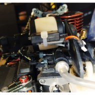Lapmonitor Transponder Mount Mugen MBX8 Nitro