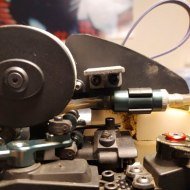 Lapmonitor Transponder Mount Mugen MBX8 Nitro