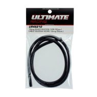 Ultimate Racing 10AWG Black Silicone Wire (50cm)