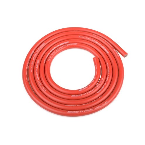 Team Corally Ultra V+ Silicone Wire Red - 12AWG