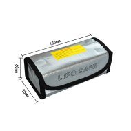 Bolsa Carga LiPo RCparts 18.5X7.5X6Cm