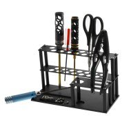 RCparts Tool Stand W/Screw Tray 194X110X89mm (Black)