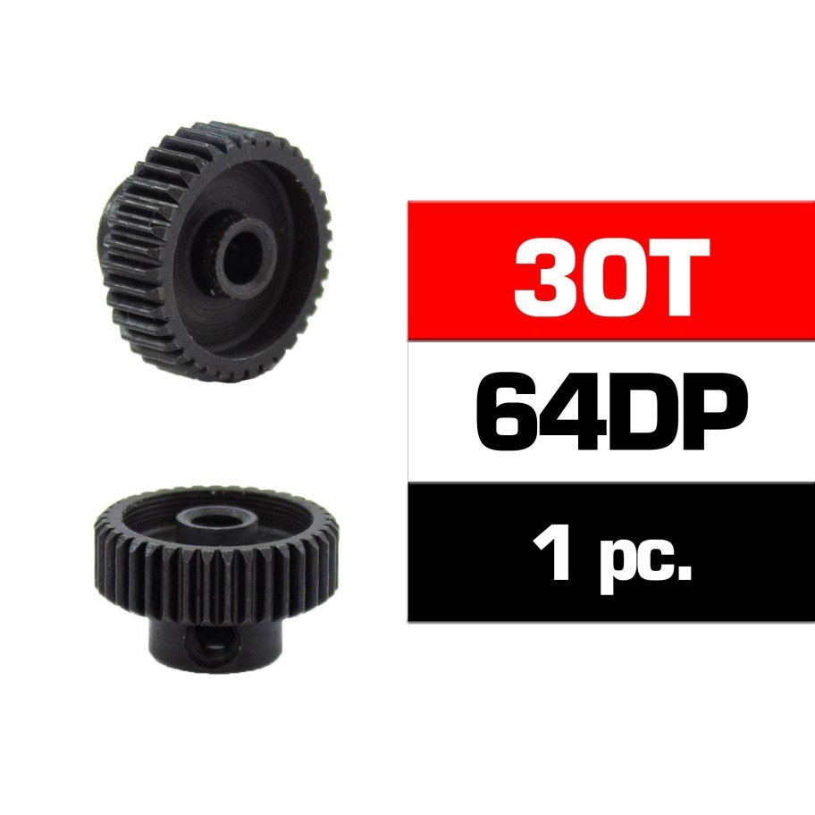 Ultimate Racing PITCH 64 Pinion - HSS Steel -  3.17mm (30T - 44T)