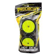 Procircuit Hot Dice v2 C1 (Super Soft) Pre-Mounted Yellow Wheel (2)
