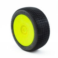 Procircuit Addictive V2 Pre-Mounted Yellow Wheel (2)