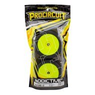 Procircuit Addictive V2 Pre-Mounted Yellow Wheel (2)