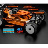 XRAY XB8 / XB8E "Eazy" Body (Clear)