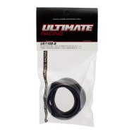 Schwarzer Silikonschlauch Hohe Beständigkeit Ultimate Racing 1m (undurchsichtig)