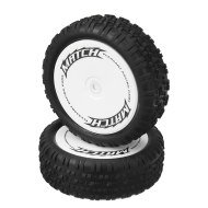 Rueda Completa Delantera (2) | Wltoys 104001