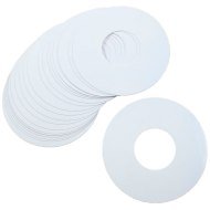 Autocollant de jante jaune / blanc Disque (20) | Ultimate Racing