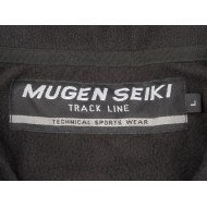 Schwarze Reißverschlussjacke XXL Mugen Seiki