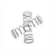 Axial SCX24 Aluminum Shock Absorber  (4Pcs)