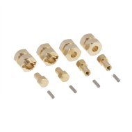 Adaptador Llanta Bronce Axial SCX24 4mm