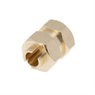 Adaptador Llanta Bronce Axial SCX24 4mm