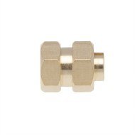 Axial SCX24 4mm Diameter Brass Wheel Hex Adaptor (4Pcs)