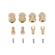 Adaptador Llanta Bronce Axial SCX24 4mm