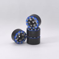 Llantas Beadlock Axial SCX24 Aluminium CNC Blau (4)