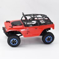 Llantas Beadlock Axial SCX24 Aluminio CNC Azul (4)