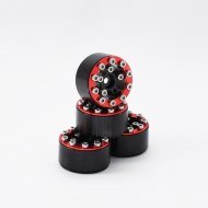 Llantas Beadlock Axial SCX24 Aluminium CNC Rot (4)