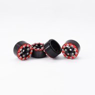 Llantas Beadlock Axial SCX24 Aluminium CNC Rot (4)