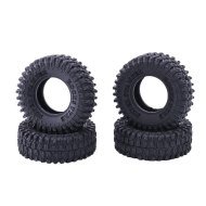 Reifen 1.0" Modell B + Einsätze Axial SCX24 (4U)