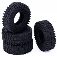 Reifen 1.0" Modell B + Einsätze Axial SCX24 (4U)