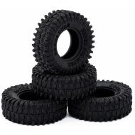 Reifen 1.0" Modell B + Einsätze Axial SCX24 (4U)