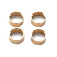 Axial SCX24 Brass Rings Wheel Weights (4Pcs)