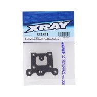 XRAY XB8 Graphite Upper Plate (Two Brace Positions)