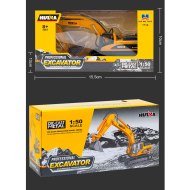 Huina 1710 1:50 Scale Alloy Excavator Static