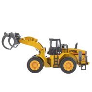 Gelbes Bulldozer-Spielzeug mit Greifer