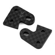 Mayako MX8 Carbon Fibre Steering Knuckle Plate 2 (Short)