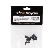 Mayako MX8 Fuel Line Clips 3Pcs With Screw Hole, 2Pcs Simple