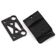 Mayako MX8 Centre Diff Mount Plastic Cover And Carbon Fibre Plate