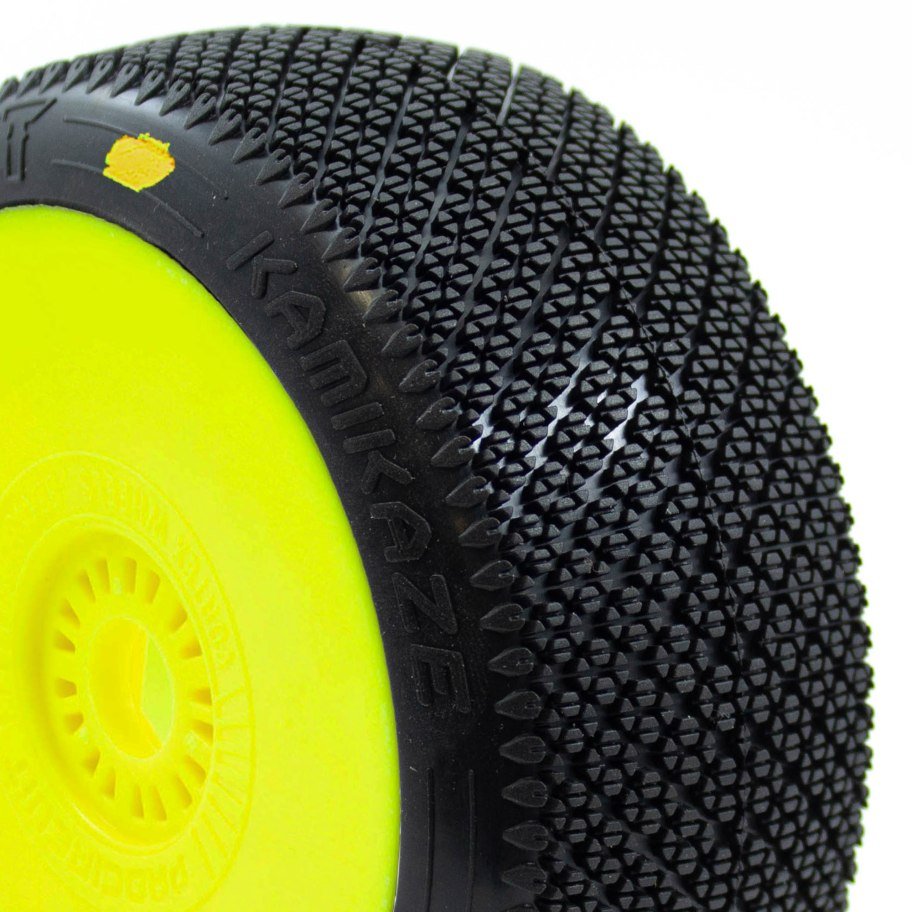 Procircuit Kamikaze Pre-Mounted Yellow Wheel (2)