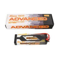 Gens Ace Advanced 6500mAh 11.4v 100C Lipo Battery w/ EC5