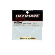 Bananen 4mm 90 Grad Stecker (2) | Ultimate Racing