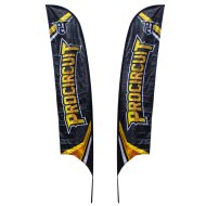 Bâche promotionnelle Procircuit + Pieu en acier (1)