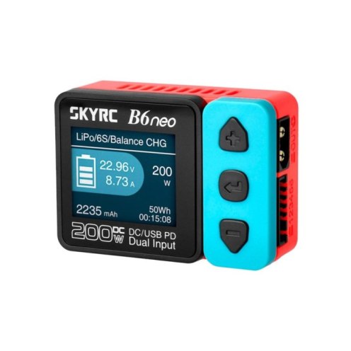 Skyrc B6Neo Red/Blue 10A/200W Charger