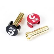 Bananes pour dissipateur thermique 5mm Low Centre Profile (2) (Bananes incluses)