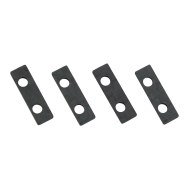 Entretoises de servo en carbone 1mm Ultimate Racing