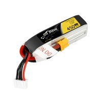 Tattu 650mAh 11.1v 75C Long Size for H Frame (XT30) (LiPo)