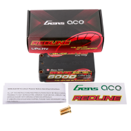 Gens Ace Redline 2.0 Serie 6000mAh Shorty 7.6v 140C (LiPo)