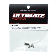 Vis de butée en titane 4x12mm Ultimate Racing (4 pcs)