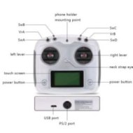 Emisora FlySky i6S 2.4Ghz AFHDS 10CH + Receptor iA6B S-Bus