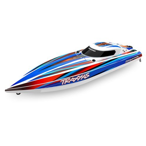 Lancha Traxxas Disruptor Blau 4S 40+ MPH